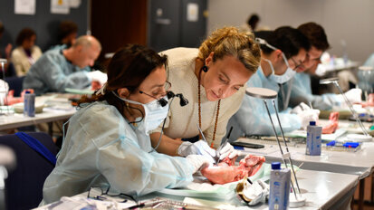 The event took place from 27 to 29 April and featured 80 lectures and 14 workshops. (Image: Osteology Foundation)