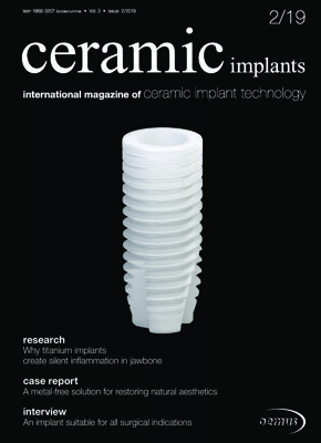 ceramic implants international No. 2, 2019