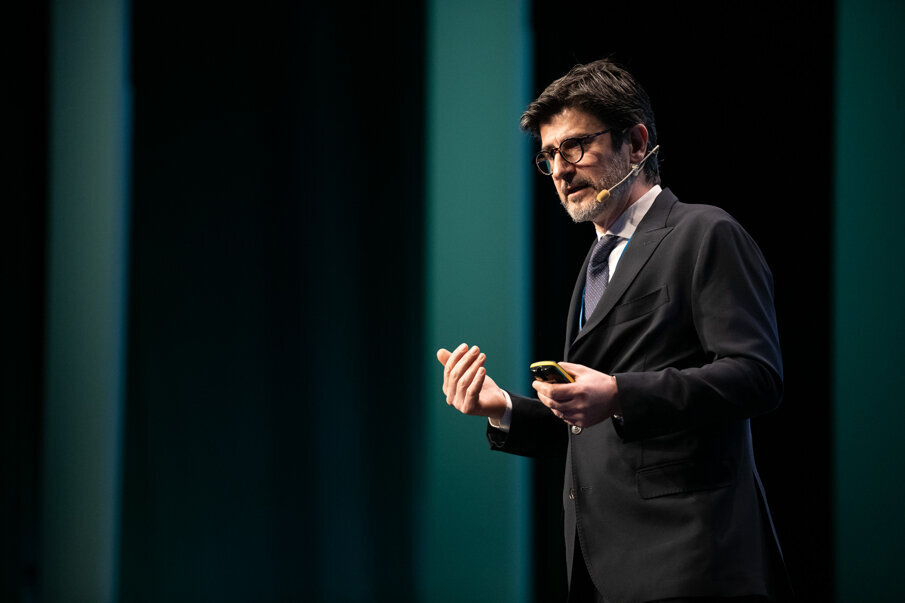 Dr Tommaso Castroflorio, president of the fourth EAS congress, reminded the delegates that technology is a tool and that biomechanics principles are the pillars on which a successful therapy is based on. (Image: EAS)