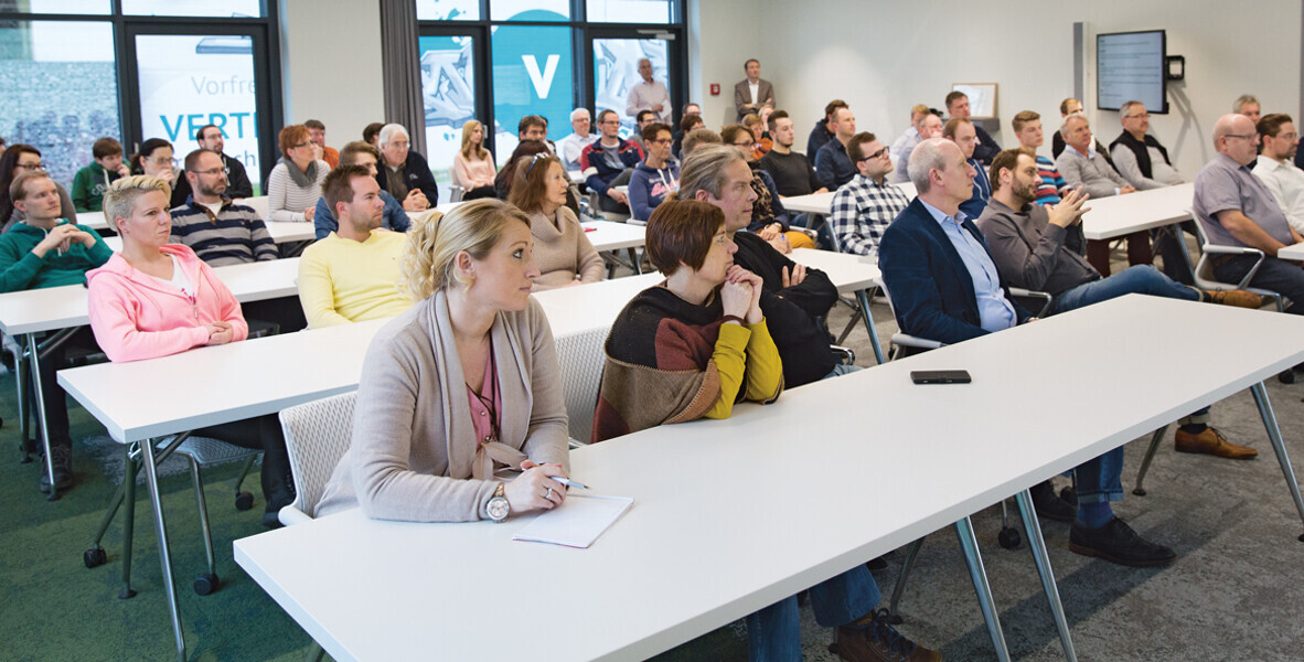 van der Ven Veranstaltungsraum voll