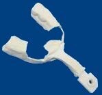 Figg. 5a-5f - I differenti protocolli d’intervento supportati dal sistema Navident by Claronav. Per sopperire ai diversi scenari clinici ci si può ritrovare ad affronta in chirurgia implantoprotesica; navistent nel paziente edentulo con ancoraggio orizzontale (a) e verticale (b); c) navistent nel paziente non edentulo;  Trace and Place composto da Tracer (d) in associazione a Jaw Tracker (e) o Head Tracker (f) (quest’ultimo solo per l’arcata superiore).