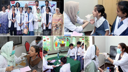 BDC, Colgate conduct oral screening of 2500 students of eight schools