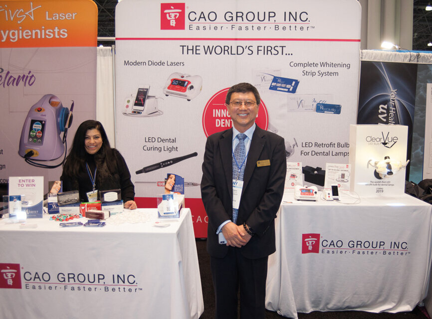 Densen of CAO Group. (Photo: Jahmel Charles, Dental Tribune America)