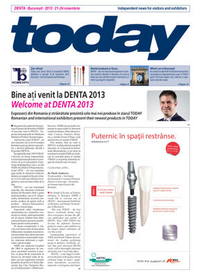 today DENTA București 2013 today DENTA București 2013