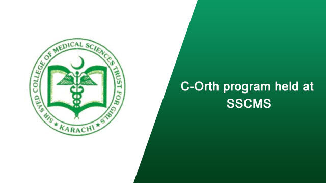 C-Orth program held at SSCMS