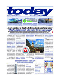 today EuroPerio7 Vienna 2012 Show Preview today EuroPerio7 Vienna 2012 Show Preview