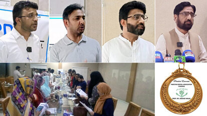 PDA Chakwal bestows 'President Emeritus' title on Dr Arshad Malik