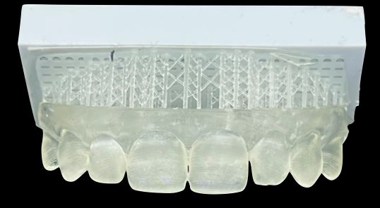 Fig. 11 - Dopo 15 minuti il modello prototipo è pronto.