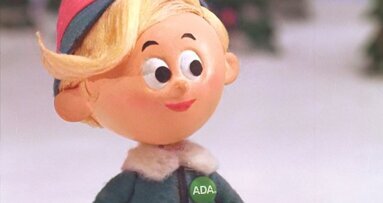 Benfeitor dos dentes: Associação Dentária Americana premia Hermey, o Elfo
