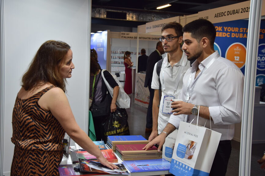 Visitors to the Dental Tribune International booth can catch up with the latest news, products and trends from across the globe.