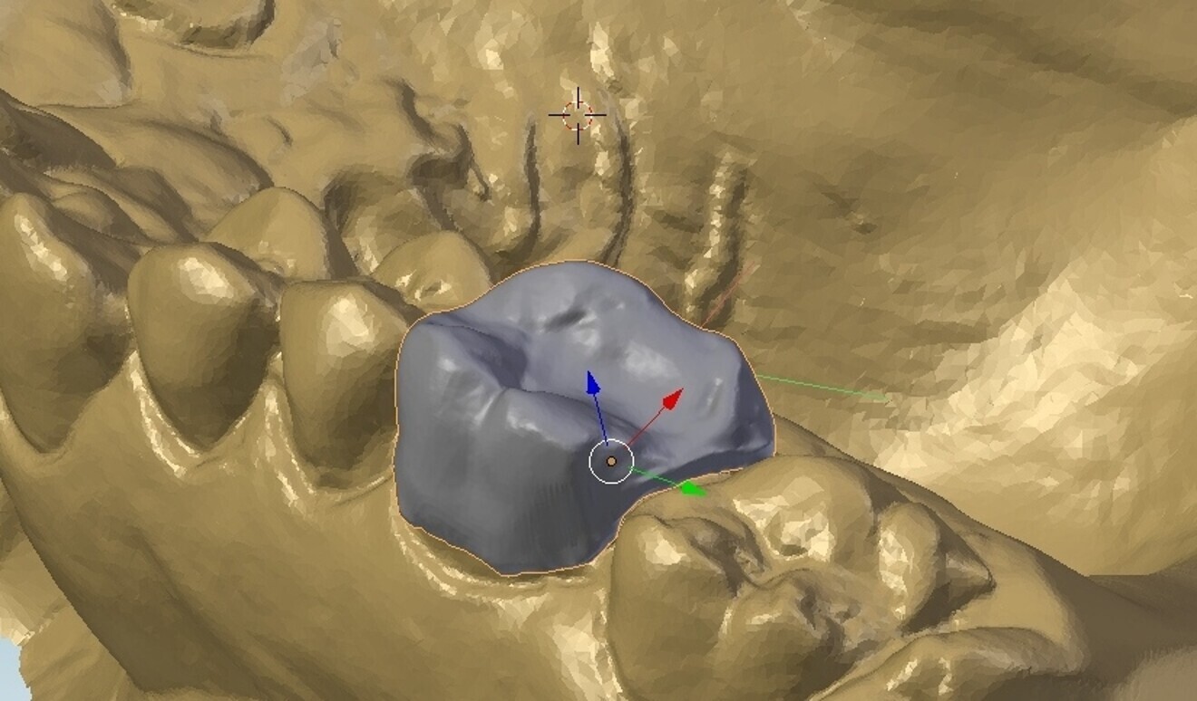 Fig. 5: Design of a metal-printed shell.