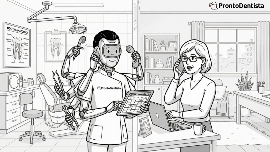 Receptionist AI per lo Studio Dentistico