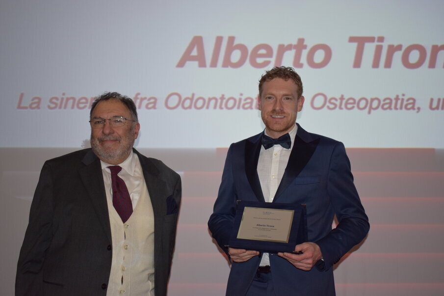 Prof. Ugo Covani e dott. Alberto Tirone(© Tueor Servizi).