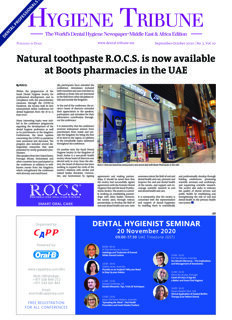 Hygiene Tribune Middle East & Africa No.5, 2020