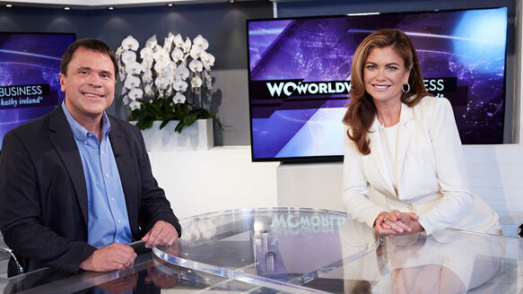 Dr. Charles Goodis talks root canals with TV host Kathy Ireland