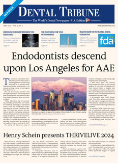Dental Tribune U.S. No. 3, 2024 Dental Tribune U.S. No. 3, 2024