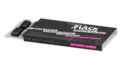 CURAPROX Black Is White—Chew it!