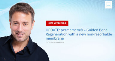 Update: Безплатен уебинар за GBR с нова нерезорбируема мембрана