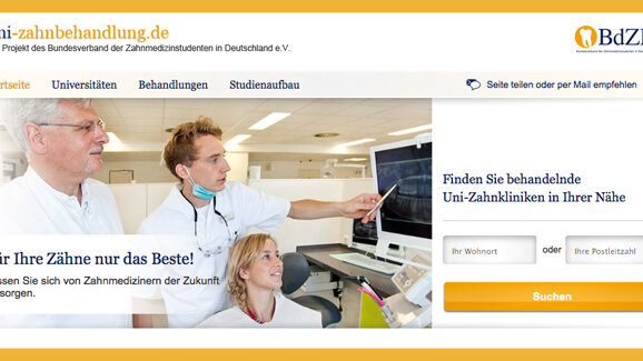 Portal zur Patientenakquise für Zahnmedizinstudenten