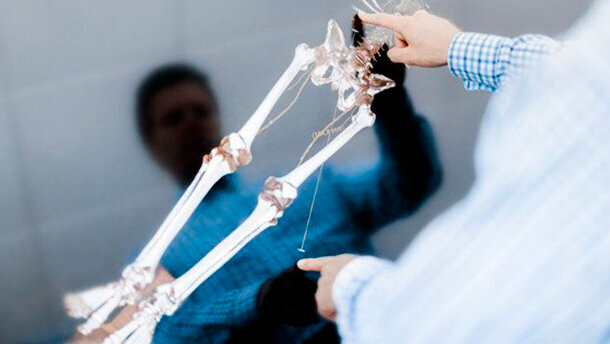 Formazione virtuale anatomica attraverso un nuovo schermo