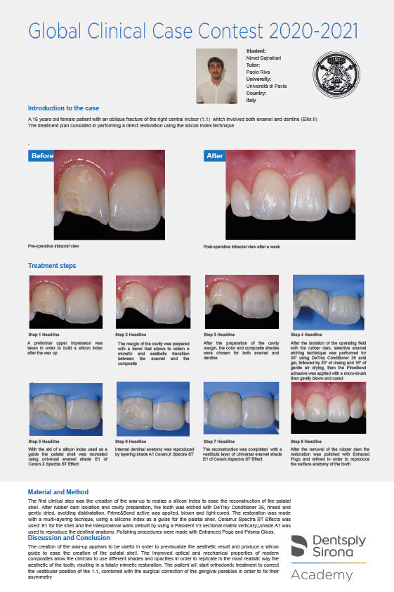 Fig. 3 - Nimet Bajraktari dell’Università di Pavia