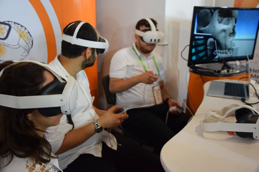 Virtual reality experts, Medeasoft, showcase how VR can take a dental practice to the future.