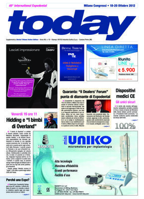 today International Expodental Milan 2012 today International Expodental Milan 2012