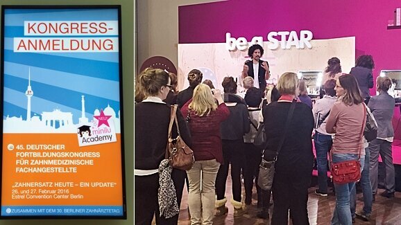 Erste minilu Academy: das Highlight auf dem Fortbildungskongress für ZFA