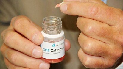 Schulen erhalten Zahnrettungsboxen Schulen erhalten Zahnrettungsboxen