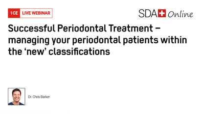 Webinar Teaser - SDAO - Successful Periodontal Treatment