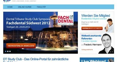 Dental Tribune Study Club präsentiert sich in neuem Design