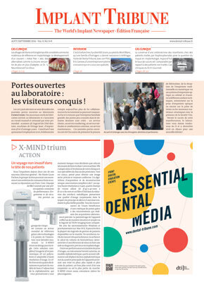 Implant Tribune France No. 3, 2016