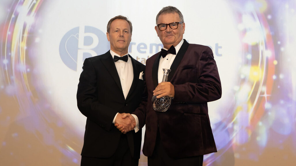 Professor Paul Tipton won a significant Lifetime Achievement Award in Dentistry