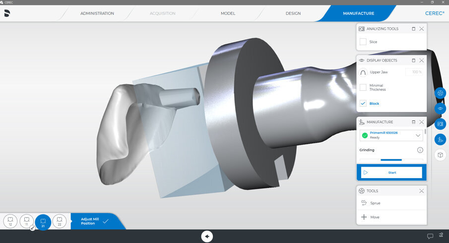 Fig. 8: Milling-preview.