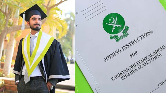 Dr Muhammad Faizan secures Pakistan Army dental commission
