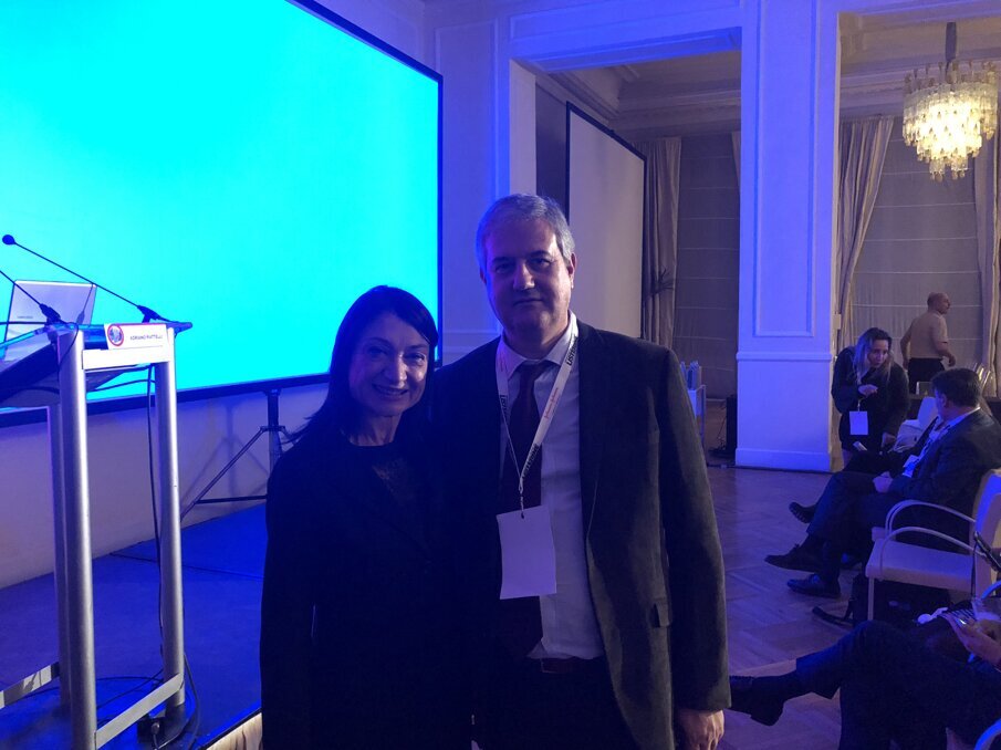 Patrizia Gatto e il Prof. Tommaso Lombardi.