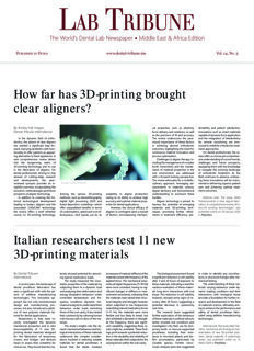 Lab Tribune Middle East & Africa No.3, 2024