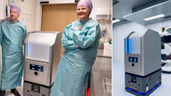 Erster autonomer selbstfahrender Versorgungsroboter an der Innsbrucker Klinik