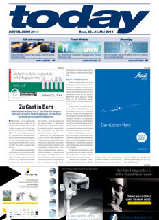 today Dental Bern 2014 today Dental Bern 2014