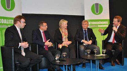 Das Aktionsbündnis gesundes Implantat auf der IDS Das Aktionsbündnis gesundes Implantat auf der IDS