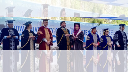 2,523 graduates awarded degrees at Dow University’s 14th convocation
