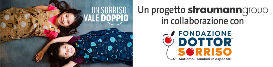 Un sorriso vale doppio - Straumann.