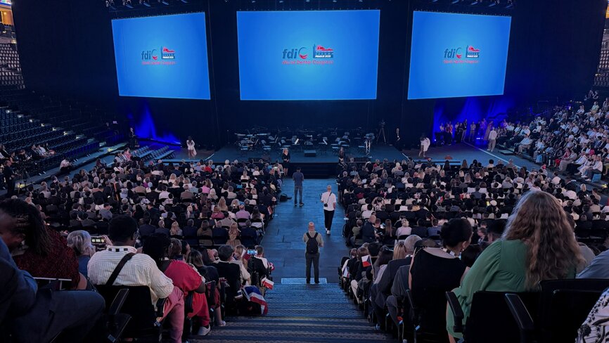 Impressions from the opening ceremony, which took place at the O2 arena.