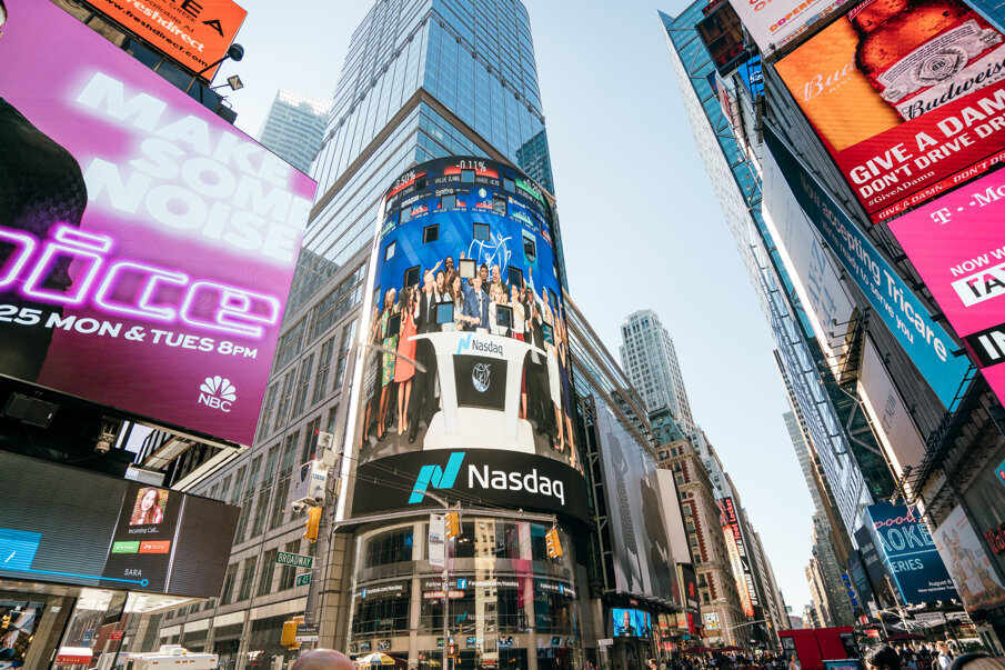 Dr. Bernard Fialkoff rings NASDAQ opening bell on Sept. 15, 2017.  (Photo: © Copyright 2016, Nasdaq and available for re-publication by the news media only. Any commercial use is strictly prohibited without the prior written consent of The Nasdaq Stock Market, Inc.)