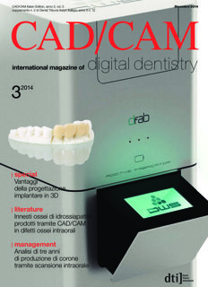 CAD/CAM Italy No. 3, 2014 CAD/CAM Italy No. 3, 2014