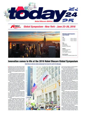 Corporate today Nobel Biocare Global Symposium June 24, 2016 Corporate today Nobel Biocare Global Symposium June 24, 2016