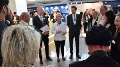 The company invited the press for a tour on the second congress day. (Photograph: Franziska Beier, DTI)