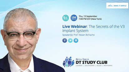 Co-inventor of V3 Implant System to host free webinar