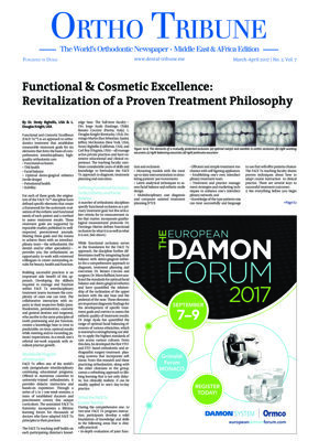 Ortho Tribune Middle East & Africa No. 2, 2017