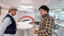 Video 2 entrevista con Adrián Hernández realizada en el centro de formación y showroom de la empresa.